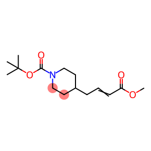 tert-butyl 4-(4-Methoxy-4-oxobut-2-en-1-yl)piperidine-1-carboxylate