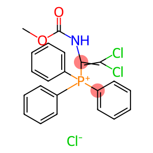 (2,2-DICHLORO-1-METHOXYCARBONYLAMINO-VINYL)-TRIPHENYL-PHOSPHONIUM, CHLORIDE