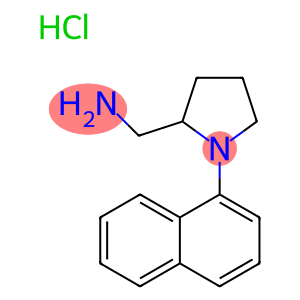 (1-naphthalen-1-ylpyrrolidin-2-yl)methanamine hydrochloride