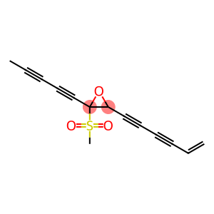 Oxirane, 3-(5-hexene-1,3-diyn-1-yl)-2-(methylsulfonyl)-2-(1,3-pentadiyn-1-yl)-