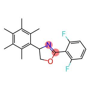 Oxazole, 2-(2,6-difluorophenyl)-4,5-dihydro-4-(2,3,4,5,6-pentamethylphenyl)-