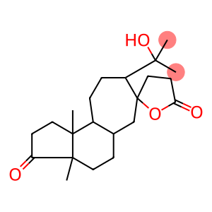 Spiro[cyclohept[e]indene-7(3H),2'(5'H)-furan]-3,5'-dione,tetradecahydro-8-(1-hydroxy-1-methylethyl)-3a,10b-dimethyl-,(3aR,5aS,7S,8R,10aS,10bR)-rel-(+)- (9CI)