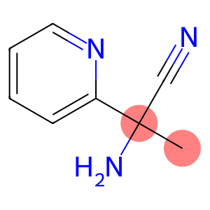 2-Pyridineacetonitrile,alpha-amino-alpha-methyl-(9CI)