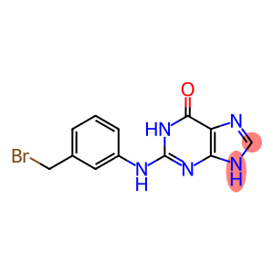 6H-Purin-6-one, 2-[[3-(bromomethyl)phenyl]amino]-1,9-dihydro-