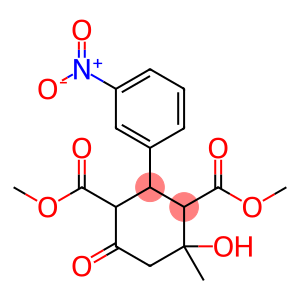 Dimethyl 4-hydroxy-4-methyl-2-(3-nitrophenyl)-6-oxocyclohexane-1,3-dicarboxylate