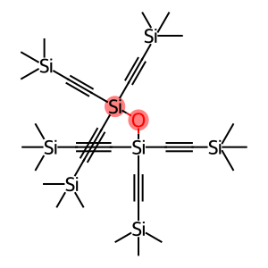 Disiloxane, hexakis[(trimethylsilyl)ethynyl]- (9CI)