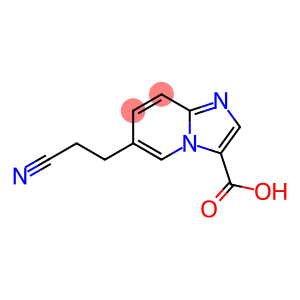 6-(2-Cyanoethyl)imidazo[1,2-a]pyridine-3-carboxylic acid