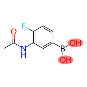 (3-Acetamido-4-fluorophenyl)boronic acid