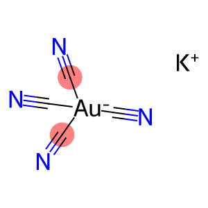 Potassium tetrakis(cyano-C)aurate