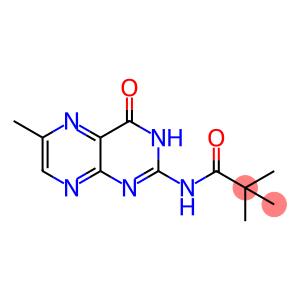 2,2-dimethyl-N-(6-methyl-4-oxo-3,4-dihydro-2-pteridinyl)propanamide