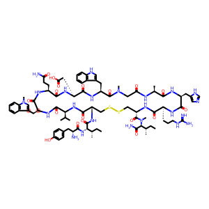Compstatin analog peptide CP40