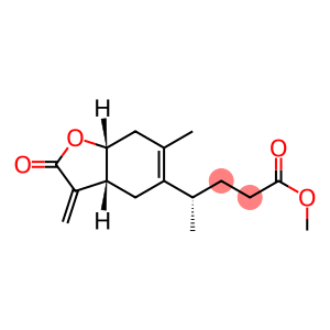 (4S)-4-[(3aR)-2-Oxo-3-methylene-6-methyl-2,3,3aα,4,7,7aα-hexahydrobenzofuran-5-yl]pentanoic acid methyl ester