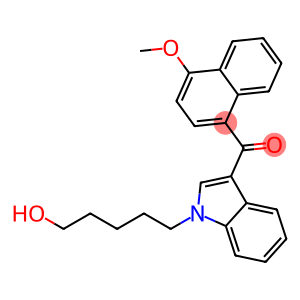 [1-(5-hydroxypentyl)indol-3-yl]-(4-methoxynaphthalen-1-yl)methanone