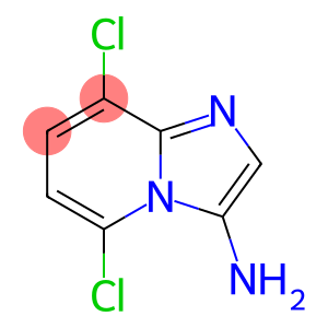 5,8-dichloroimidazo[1,2-a]pyridin-3-amine