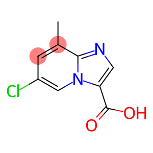 Imidazo[1,2-a]pyridine-3-carboxylic acid, 6-chloro-8-methyl-