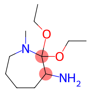 1H-Azepin-3-amine,2,2-diethoxyhexahydro-1-methyl-(9CI)