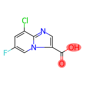 8-chloro-6-fluoroimidazo[1,2-a]pyridine-3-carboxylic acid