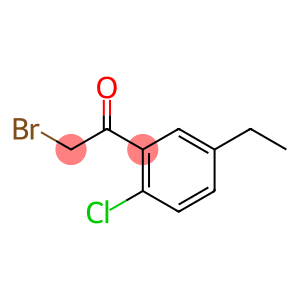 Ethanone, 2-bromo-1-(2-chloro-5-ethylphenyl)-