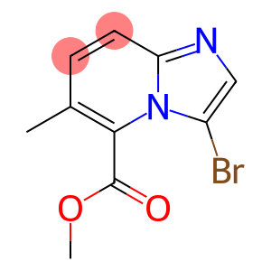 methyl 3-bromo-6-methylimidazo[1,2-a]pyridine-5-carboxylate