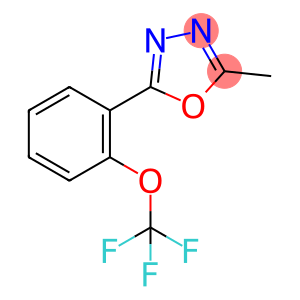 1,3,4-Oxadiazole, 2-methyl-5-[2-(trifluoromethoxy)phenyl]-