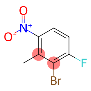 2-bromo-1-fluoro-3-methyl-4-nitrobenzene