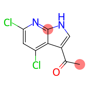 3-Acetyl-4,6-dichloro-7-azaindole