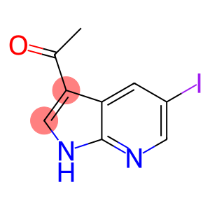 3-Acetyl-5-iodo-7-azaindole