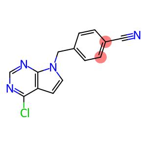 Benzonitrile, 4-[(4-chloro-7H-pyrrolo[2,3-d]pyrimidin-7-yl)methyl]-