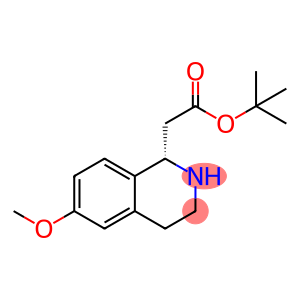 1-Isoquinolineacetic  acid,1,2,3,4-tetrahydro-6-methoxy-,1,1-dimethylethyl  ester,(S)-  (9CI)