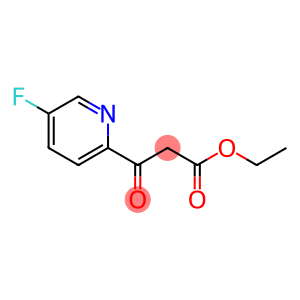 Ethyl 3-(5-fluoropyridin-2-yl)-3-oxopropanoate