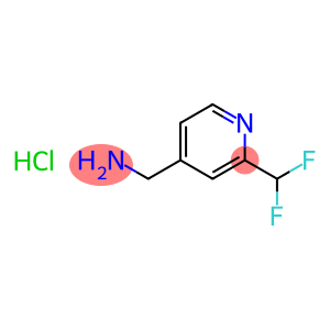 (2-(difluoromethyl)pyridin-4-yl)methanamine hydrochloride