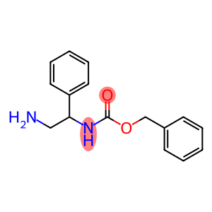 Carbamic acid, (2-amino-1-phenylethyl)-, phenylmethyl ester