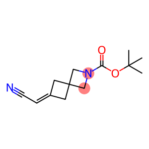 tert-Butyl 6-(cyanomethylene)-2-azaspiro[3.3]heptane-2-carboxylate