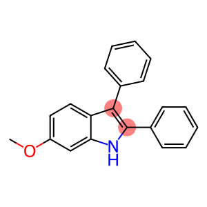 6-methoxy-2,3-diphenyl-1H-indole