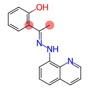 1-(2-HYDROXYPHENYL)-1-ETHANONE N-(8-QUINOLINYL)HYDRAZONE