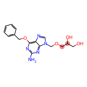 3-((2-Amino-6-(benzyloxy)-9H-purin-9-yl)methoxy)propane-1,2-diol
