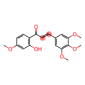 2-Propen-1-one, 1-(2-hydroxy-4-methoxyphenyl)-3-(3,4,5-trimethoxyphenyl)-, (2E)-