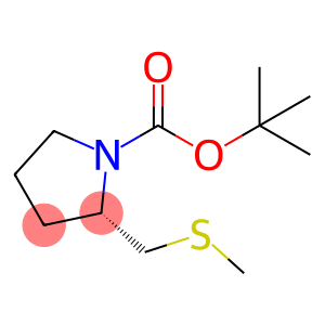 (S)-tert-butyl 2-((methylthio)methyl)pyrrolidine-1-carboxylate