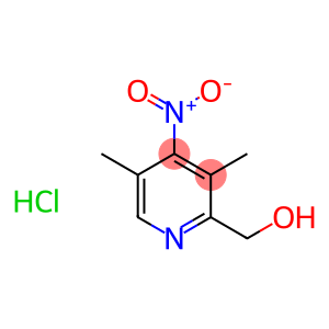 4-NITRO 3,5-DIMETHYL 2-HYDROXYMETHYL PYRIDINE.HCL