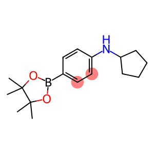 N-环P烯T基-4-(4,4,5,5-四甲基-1,3,2-二氧硼杂环戊烷-2-基)苯胺