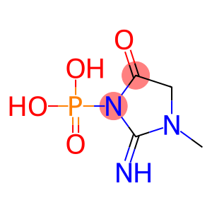 3-phosphono-2-imino-1-methyl-4-oxoimidazolidine