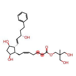 5-Heptenoic acid, 7-[(1R,2R,3R,5S)-3,5-dihydroxy-2-[(1E,3S)-3-hydroxy-5-phenyl-1-penten-1-yl]cyclopentyl]-, 3-hydroxy-2-(hydroxymethyl)-2-methylpropyl ester, (5Z)-