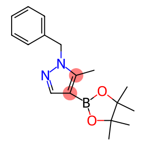 1-benzyl-5-methyl-4-(4,4,5,5-tetramethyl-1,3,2-dioxaborolan-2-yl)-1h-pyrazole