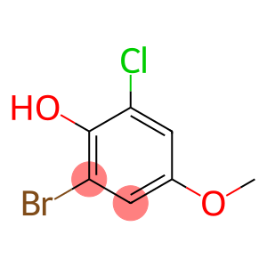 Phenol, 2-bromo-6-chloro-4-methoxy-