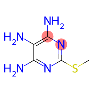 2-methylsulfanylpyrimidine-4,5,6-triamine