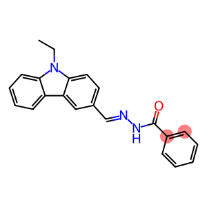 N'-[(9-ethyl-9H-carbazol-3-yl)methylene]benzohydrazide