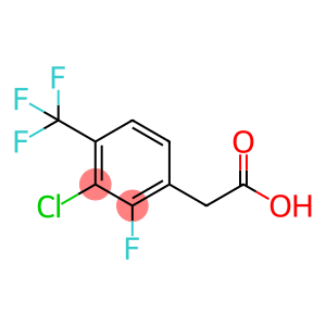 3-Chloro-2-fluoro-4-(trifluoromethyl)phenylaceticacid