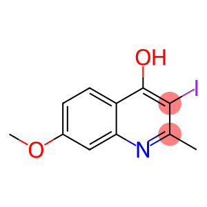 4-Hydroxy-3-iodo-7-methoxy-2-methylquinoline