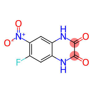 2,3-Quinoxalinedione, 6-fluoro-1,4-dihydro-7-nitro-