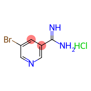 5-bromopyridine-3-carboximidamide hydrochloride